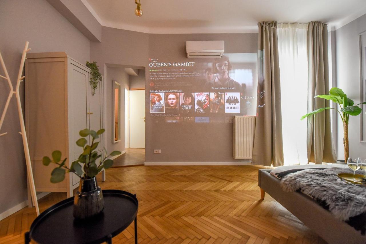 Modern Stay - Central Studios With Wall Projector Near Radisson Bukarest Eksteriør billede